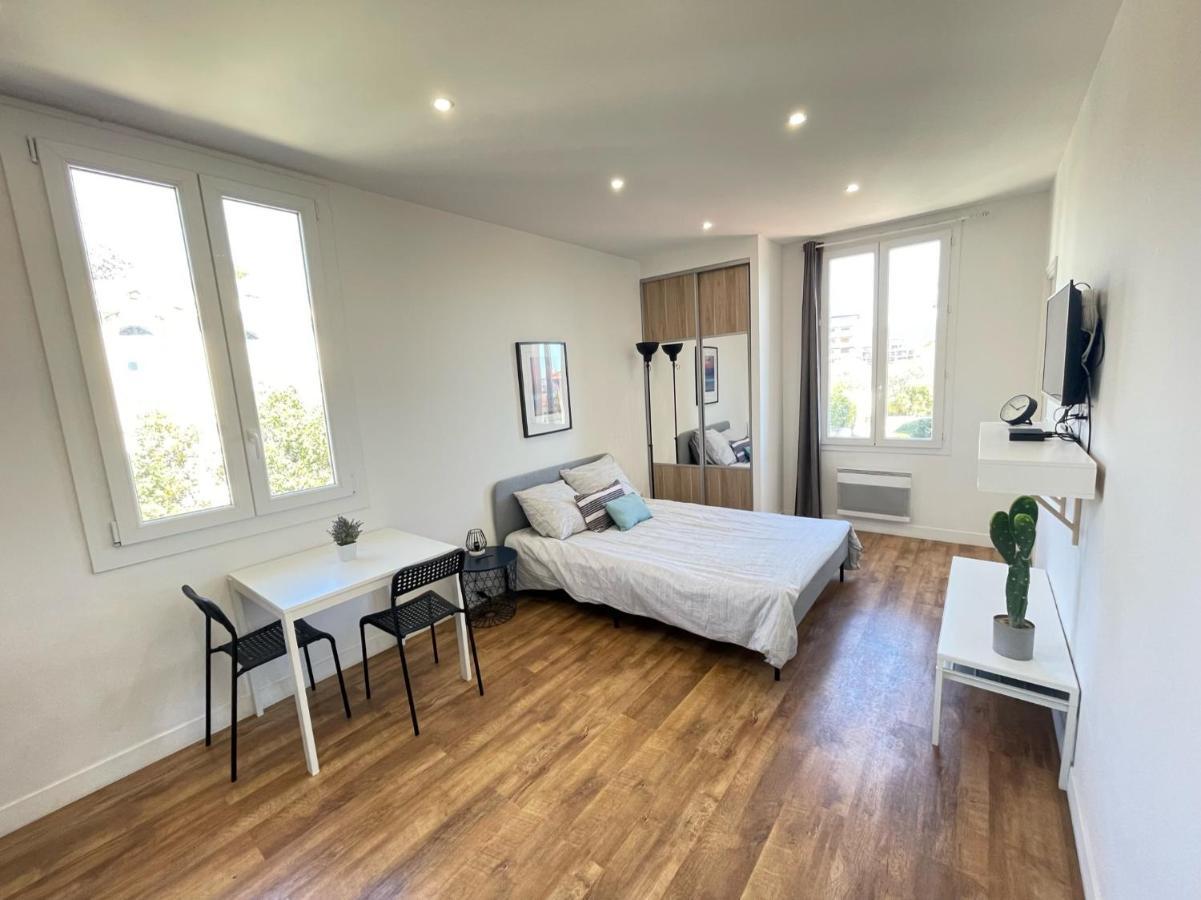 Nice Renting - Cambrai02 - Studio Beach Sea View - Ac - Promenade Des Anglais Eksteriør bilde